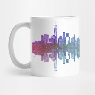 New York City watercolor Mug